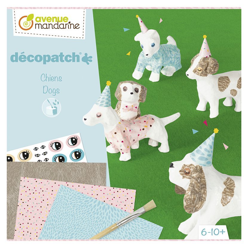 Decoupage Velká kreativní sada pejsci  box